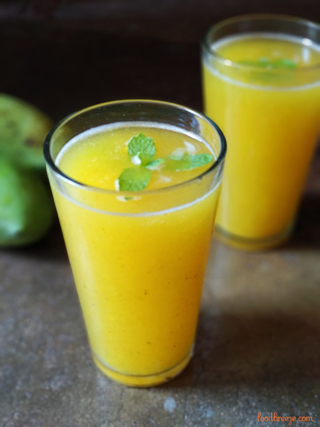 Aam Panna Recipe, Summer Special Raw Mango drink - FoodBreeze