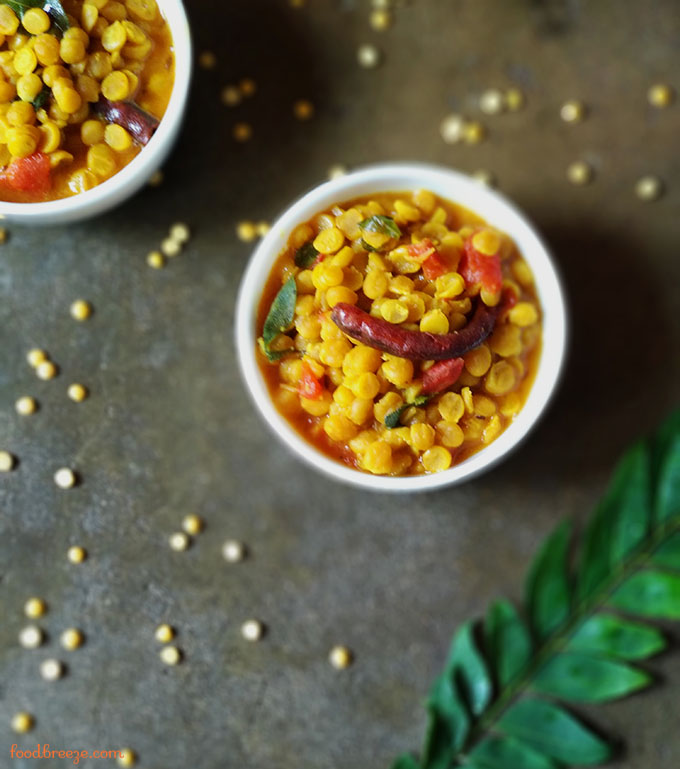 Chana Dal, Bengali Cholar Dal Recipe - FoodBreeze