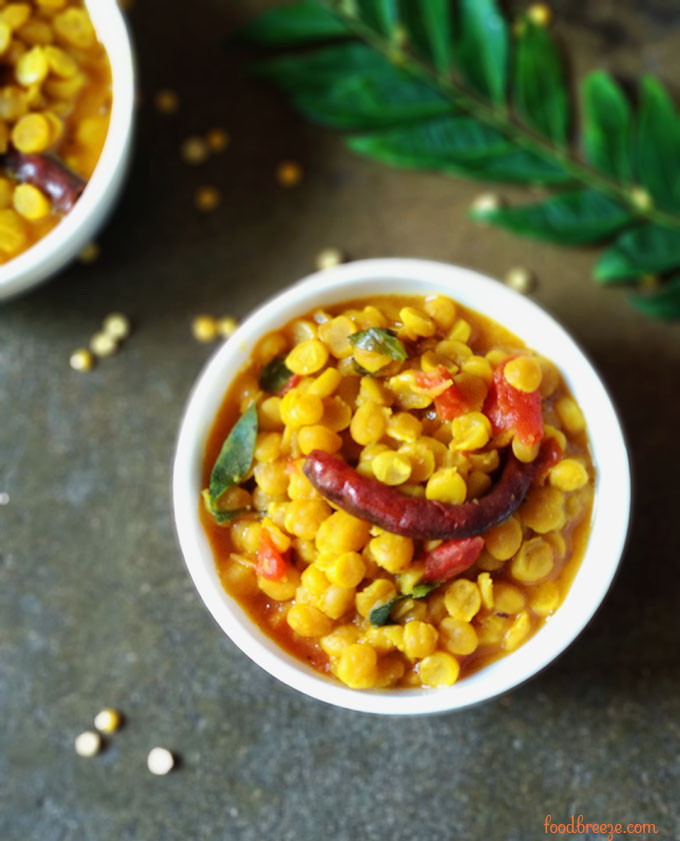 Chana Dal, Bengali Cholar Dal Recipe - FoodBreeze